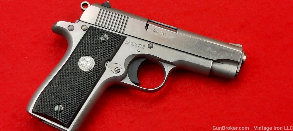 Colt Government model .380 stainless steel 1989 production NR-img-19