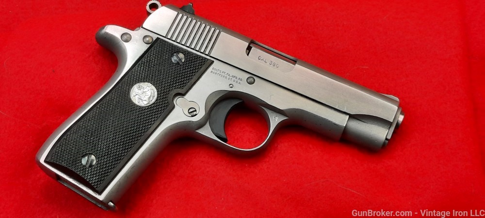 Colt Government model .380 stainless steel 1989 production NR-img-2