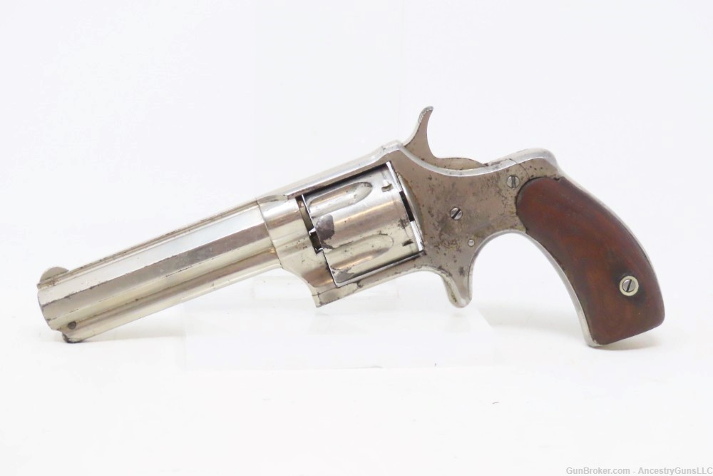 SCARCE Antique REMINGTON-SMOOT New Model No. 3 .38 RF WILD WEST Revolver   -img-1