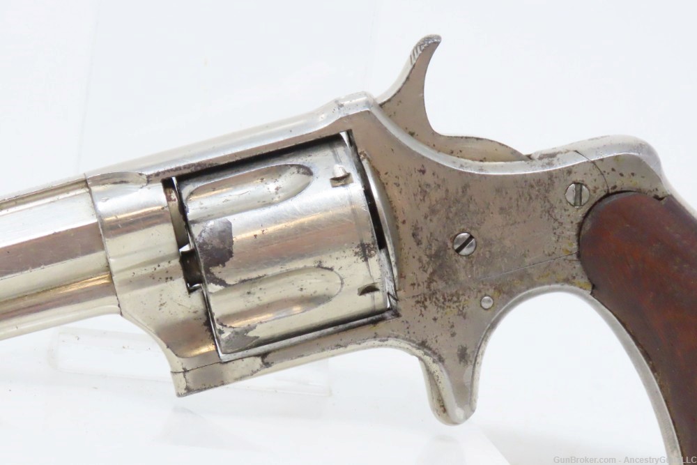 SCARCE Antique REMINGTON-SMOOT New Model No. 3 .38 RF WILD WEST Revolver   -img-3