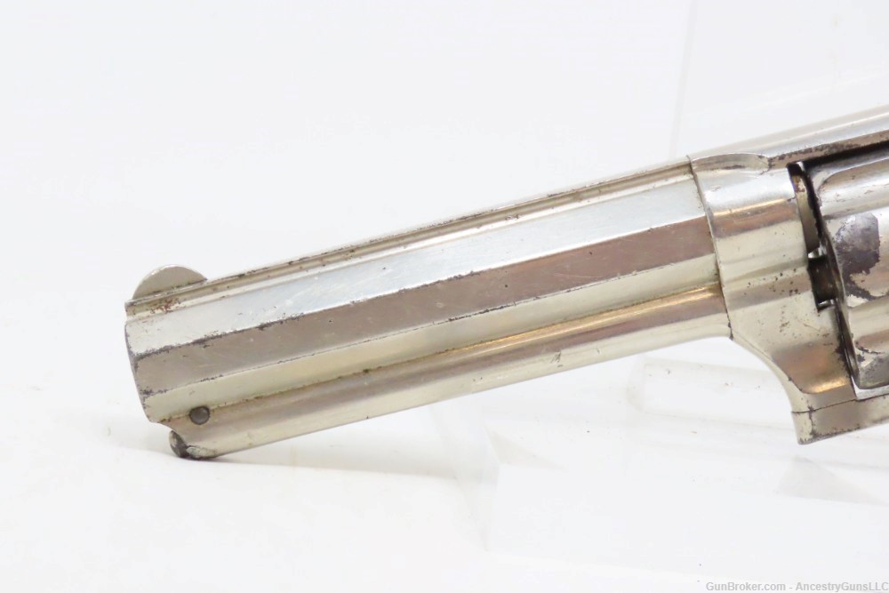 SCARCE Antique REMINGTON-SMOOT New Model No. 3 .38 RF WILD WEST Revolver   -img-4