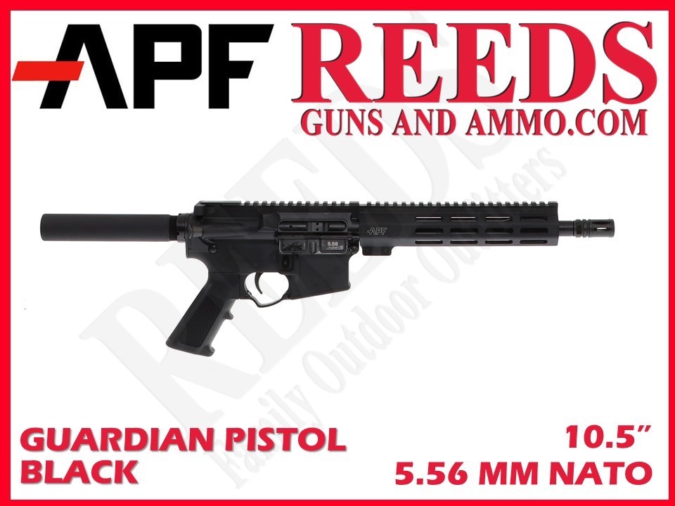 Alex Pro Firearms Guardian Pistol Black 5.56 NATO 10.5in P135-img-0
