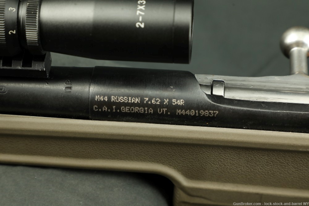 Russian Izhevsk M44 7.62x54R Bolt Action Rifle C&R Archangel Stock & Scope-img-30