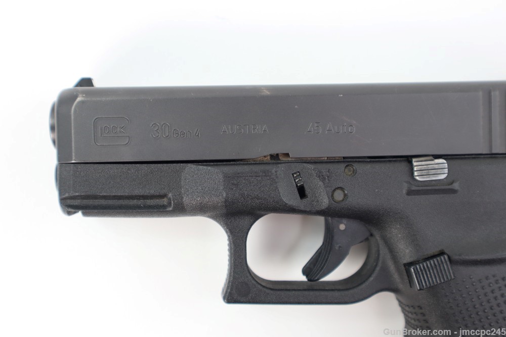 Nice Gen 4 Glock 30 .45 ACP Pistol Made In Austria W/ 3.78 Inch Barrel 10+1-img-5