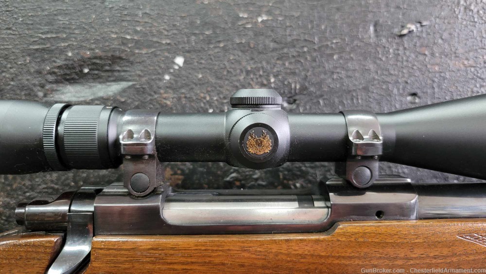 Ruger Model M77 300 Win Mag 1981 Rear Tang Safety Rifle Nikon Monarch Scope-img-4