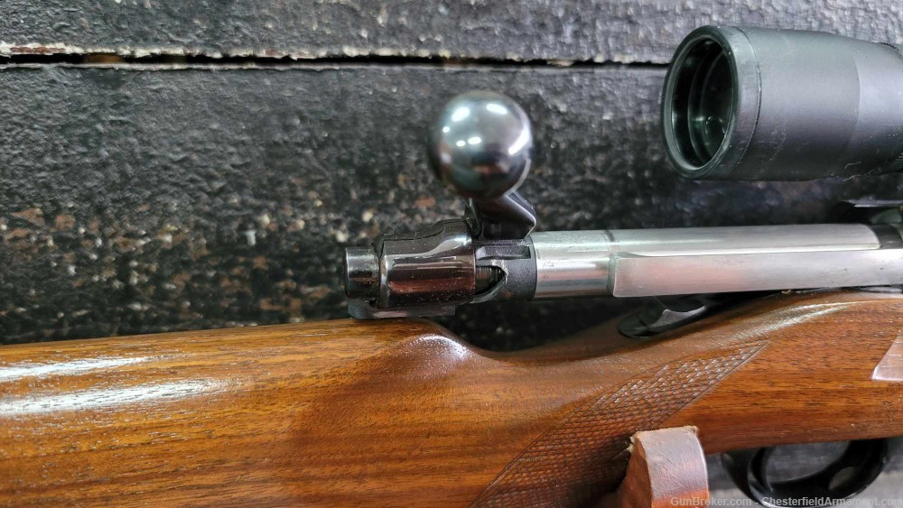 Ruger Model M77 300 Win Mag 1981 Rear Tang Safety Rifle Nikon Monarch Scope-img-18