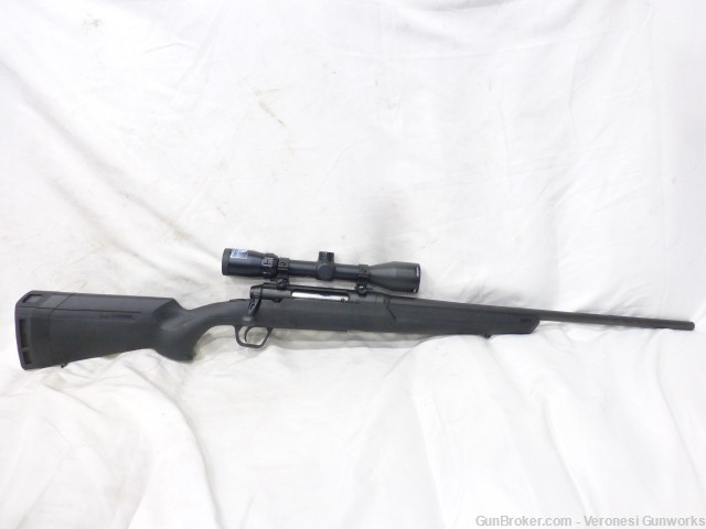 Savage Axis 308 Win 21" Bushnell 3-9x Scope Black Synthetic EXCELLENT-img-0