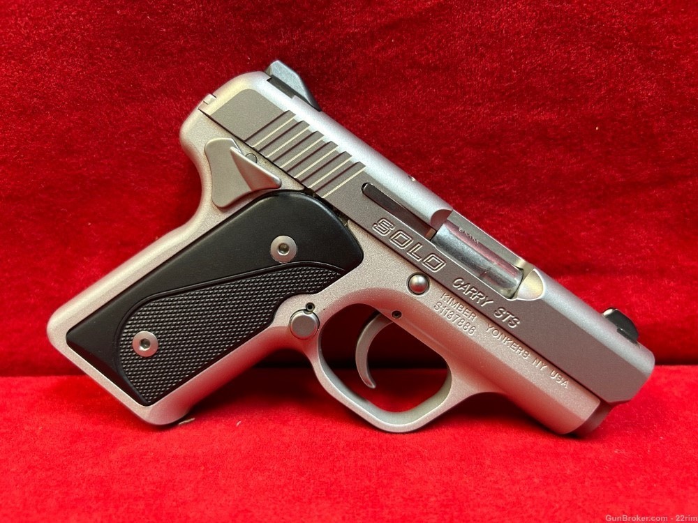 Kimber Solo Carry, Stainless, 9mm, 3 Mags, Box/Manual-img-0
