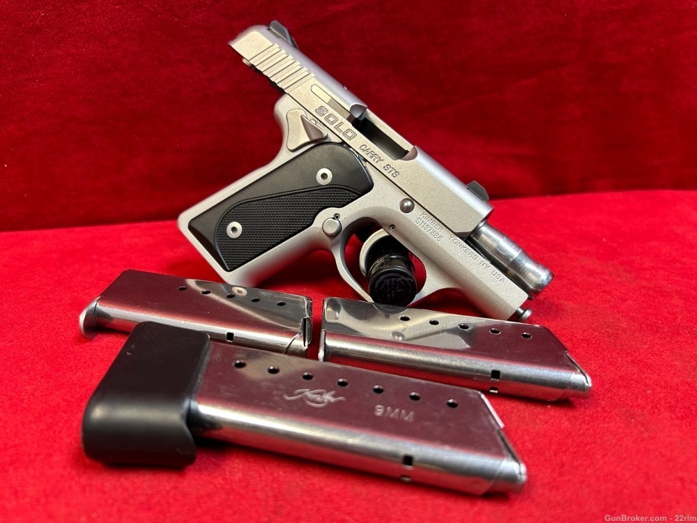 Kimber Solo Carry, Stainless, 9mm, 3 Mags, Box/Manual-img-14
