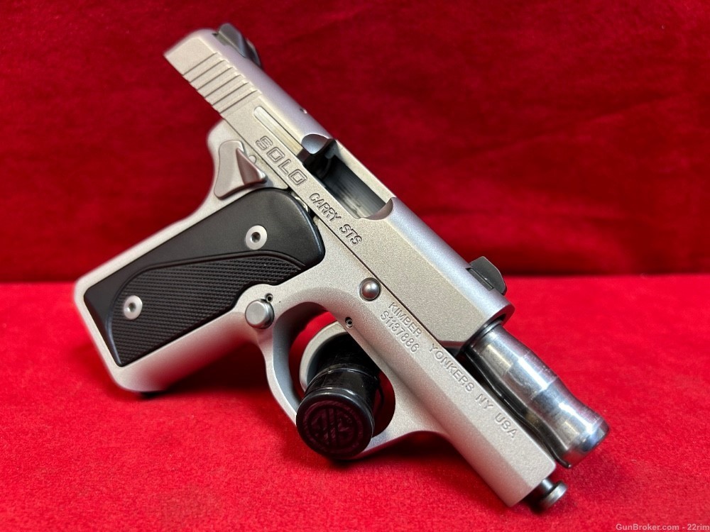 Kimber Solo Carry, Stainless, 9mm, 3 Mags, Box/Manual-img-13