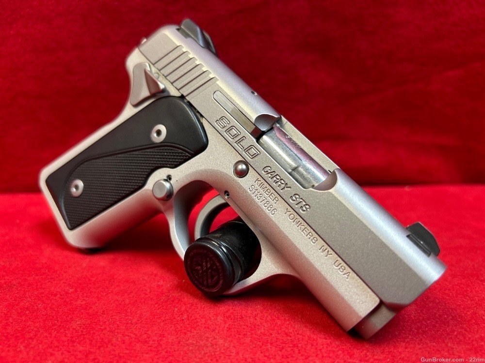 Kimber Solo Carry, Stainless, 9mm, 3 Mags, Box/Manual-img-3