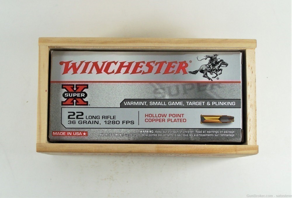 22lr Limited Edition Wood Box - by Winchester-img-1