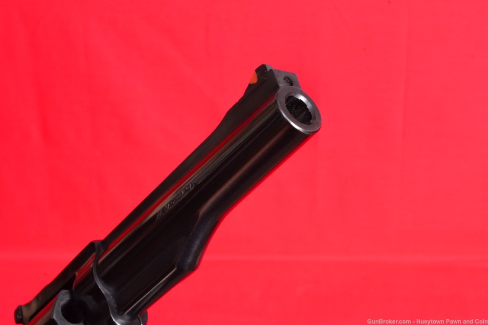 NICE Ruger Redhawk .44 Magnum Revolver Blue Steel Wood Grips PENNY NO RES-img-16