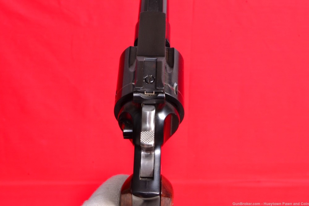 NICE Ruger Redhawk .44 Magnum Revolver Blue Steel Wood Grips PENNY NO RES-img-14