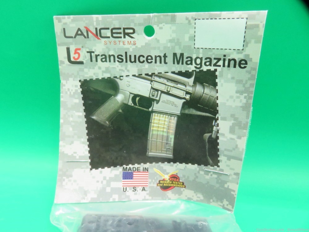 L5 Lancer 5.56mmX45 Translucent Magazines-img-2