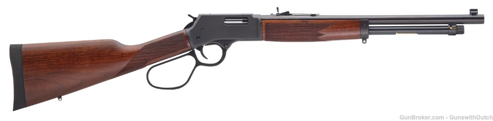 Henry Repeating Arms Big Boy Steel Carbine 16.5 7 Round 45 Colt-img-0