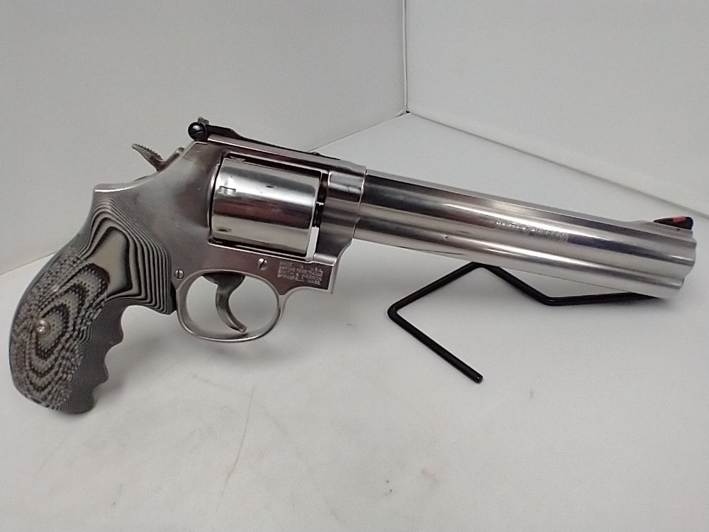 Smith & Wesson Model 686 Plus 357Mag 7" Stainless 7-Shot Revolver USED-img-10