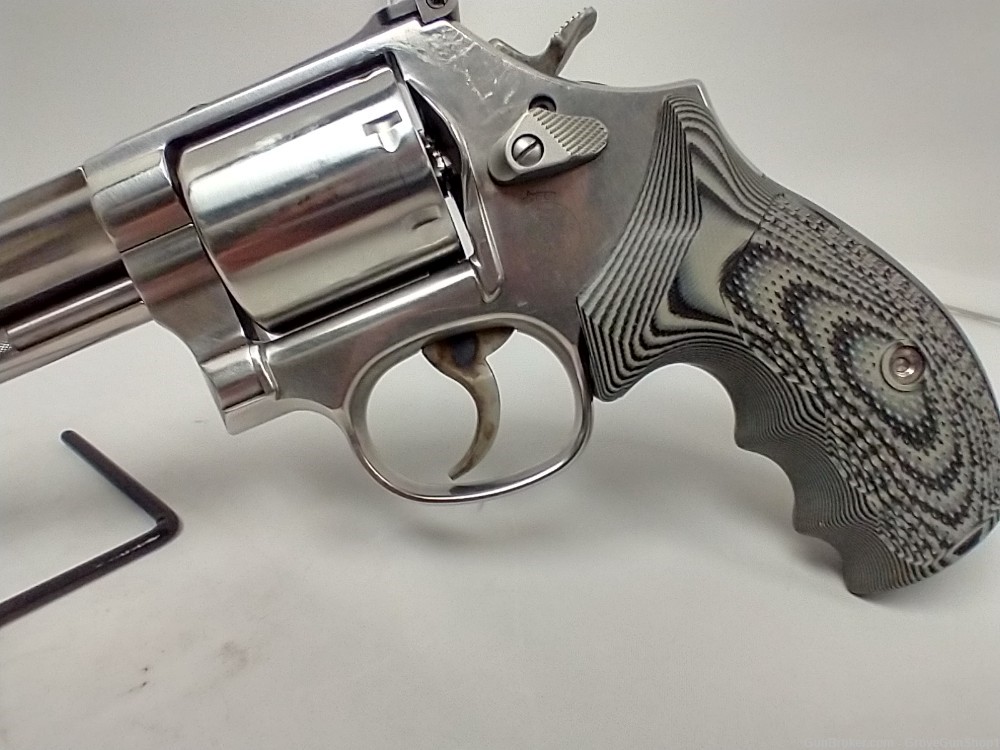 Smith & Wesson Model 686 Plus 357Mag 7" Stainless 7-Shot Revolver USED-img-5