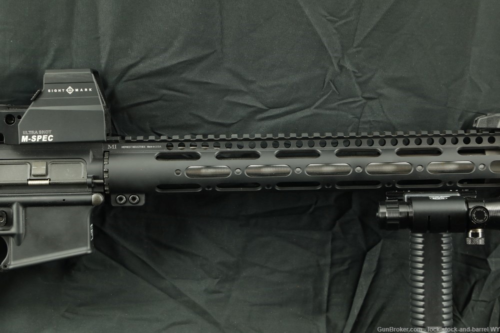 Armalite M15 5.56 18.5” Barrel Semi Auto Rifle W/ Accessories-img-5