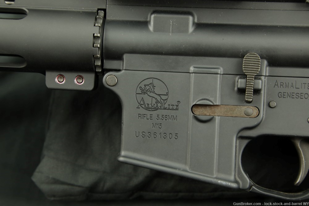 Armalite M15 5.56 18.5” Barrel Semi Auto Rifle W/ Accessories-img-45
