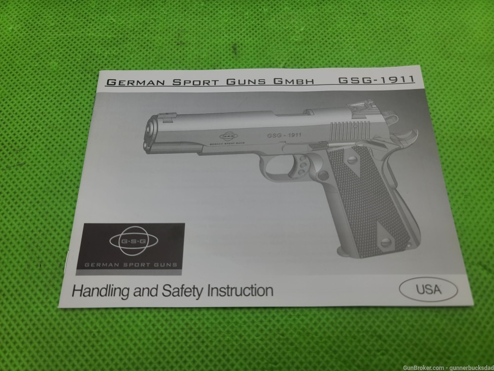 GSG German Sport Guns 1911 * 22 LR * 100 YEAR COMMEMORATIVE #658 OF 1911 -img-8