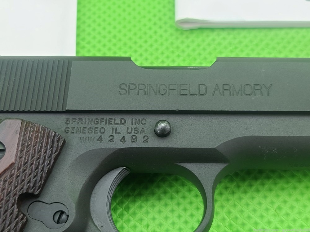 Springfield 1911A1 * 45 ACP * GI MILSPEC PARKERIZED PW9108L IN ORIGINAL BOX-img-34