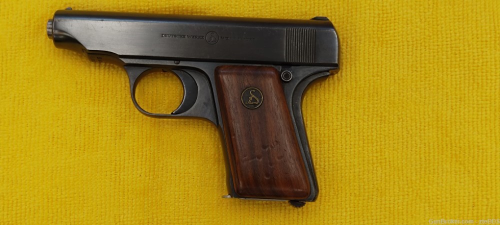 25ACP German Ortgies Deutsche Werke Erfurt Pocket Pistol Post WW1 Pre WW2-img-38