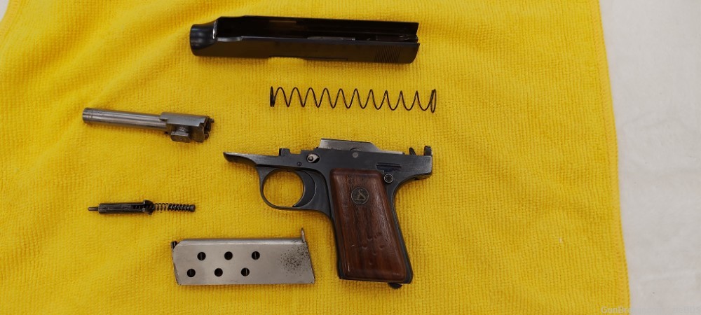 25ACP German Ortgies Deutsche Werke Erfurt Pocket Pistol Post WW1 Pre WW2-img-13