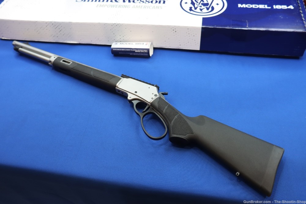 Smith & Wesson S&W Model 1854 Lever Action Rifle 44MAG 19" Threaded SS 44 M-img-6