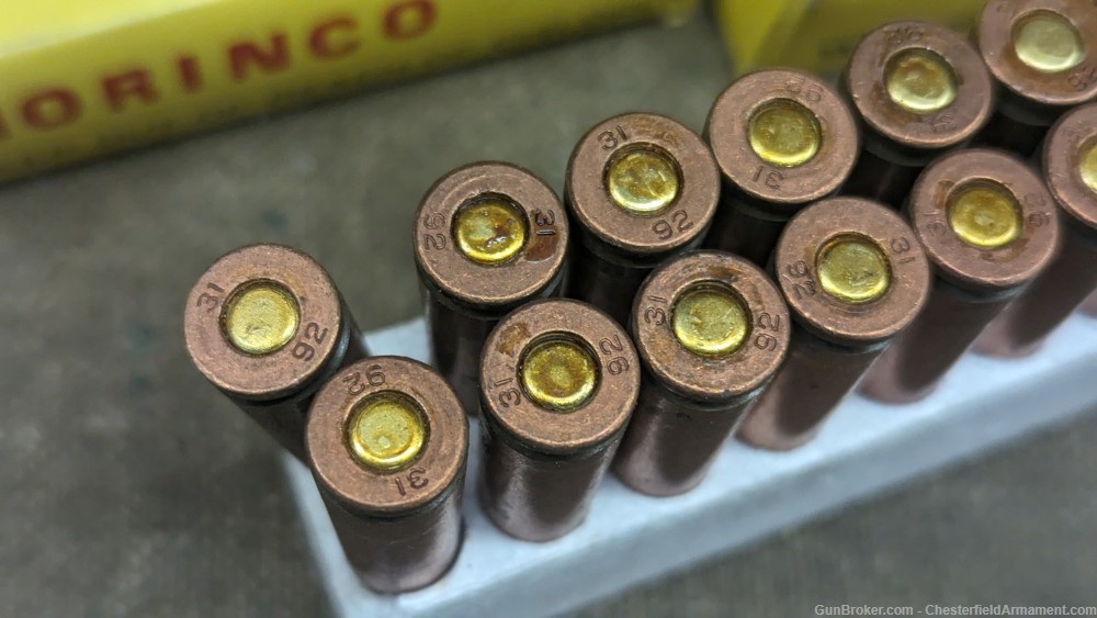 Norinco Yellow box 7.62x39  ammo, 60 rounds  Non Corrosive,   vintage-img-5