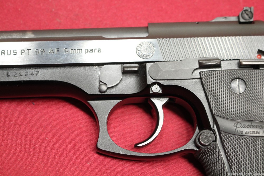 Taurus PT 99 AF 9mm Pistol - Like Beretta - Adj Rear Sight - SA/DA - 1992-img-8