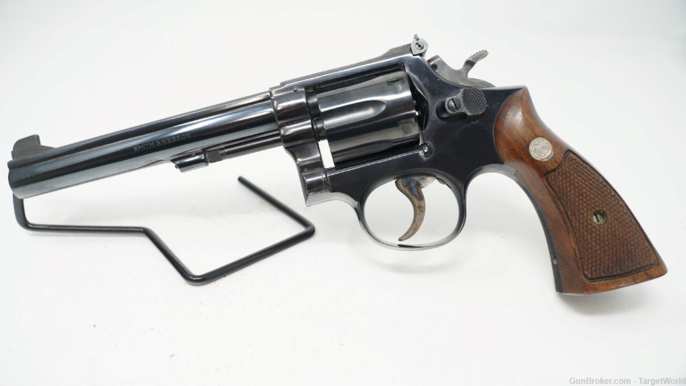 SMITH & WESSON MODEL 14-2 .38SPL 6" BARREL BLUED 6 ROUNDS (SW146C)-img-0