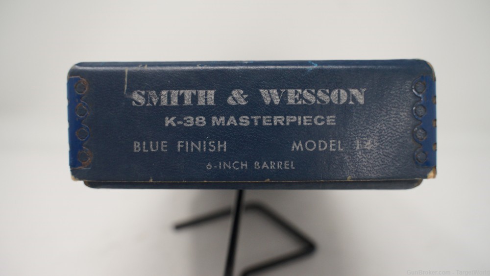 SMITH & WESSON MODEL 14-2 .38SPL 6" BARREL BLUED 6 ROUNDS (SW146C)-img-39