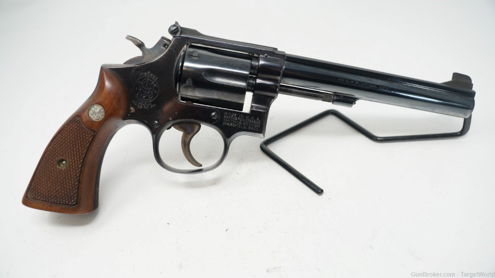 SMITH & WESSON MODEL 14-2 .38SPL 6" BARREL BLUED 6 ROUNDS (SW146C)-img-1