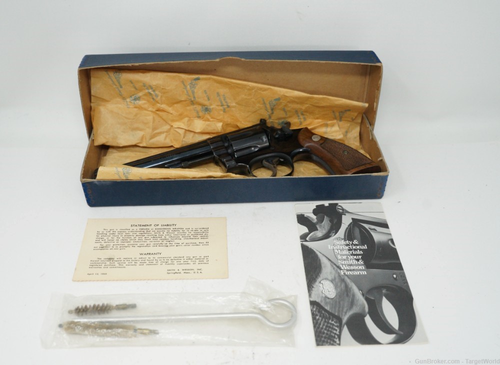 SMITH & WESSON MODEL 14-2 .38SPL 6" BARREL BLUED 6 ROUNDS (SW146C)-img-42