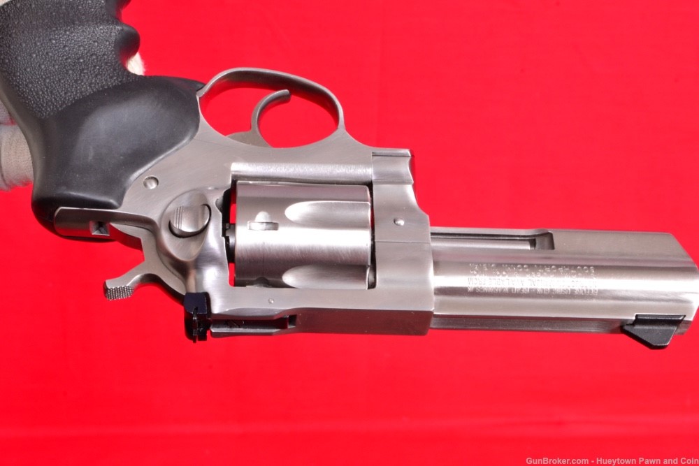 NICE Ruger Model GP100 Stainless .357 Magnum Revolver 4" PENNY NO RESERVE -img-3