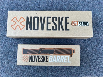 New Noveske Glock 19 Gen 5 DM Slide 03002520 & DM Pistol Barrel 07000456 