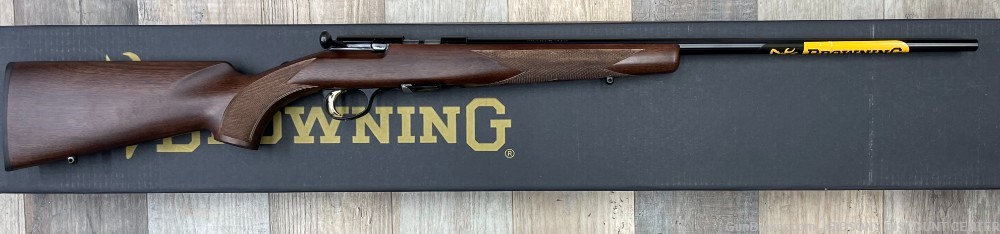 Browning T-Bolt Sporter Action Rifle, NS, .22 WMR 22" 025175204 Take a Shot-img-0