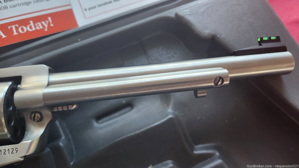 RARE RUGER SINGLE NINE .22 MAGNUM 9 SHOT STAINLESS 6.5IN -img-8