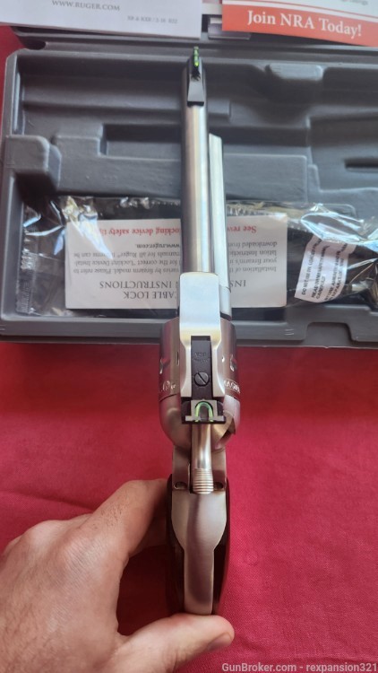 RARE RUGER SINGLE NINE .22 MAGNUM 9 SHOT STAINLESS 6.5IN -img-10