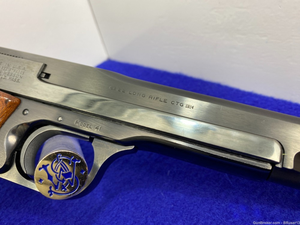 Smith Wesson 41 .22LR Blue 7" *JAW-DROPPING .22 RIMFIRE SA TARGET PISTOL*-img-38