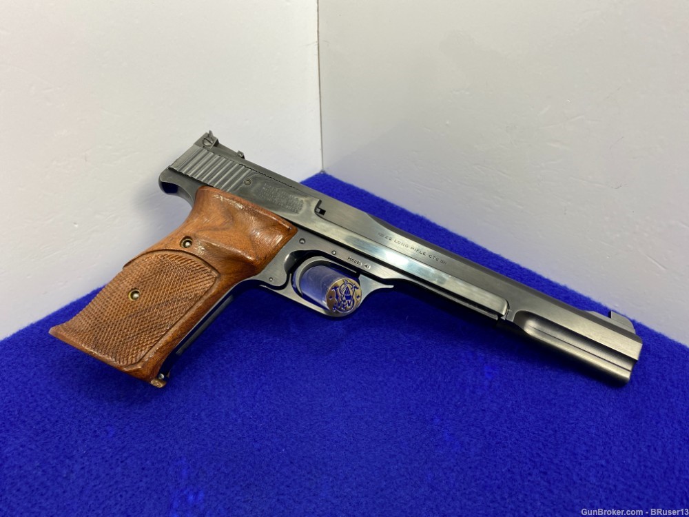 Smith Wesson 41 .22LR Blue 7" *JAW-DROPPING .22 RIMFIRE SA TARGET PISTOL*-img-31