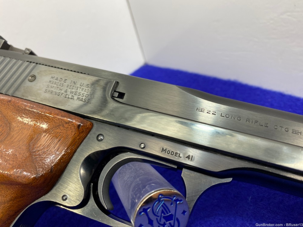 Smith Wesson 41 .22LR Blue 7" *JAW-DROPPING .22 RIMFIRE SA TARGET PISTOL*-img-37