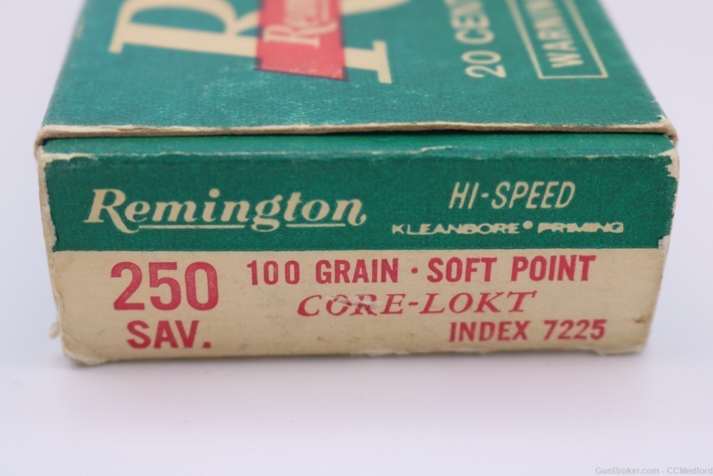 Vintage Remington  .250 Sav Savage 100 GR 17 Rounds Ammo * READ DISCRIP*-img-5