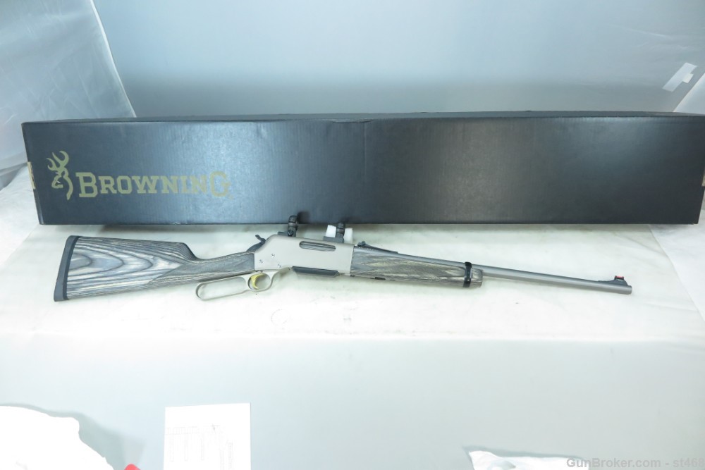 Browning BLR 81 LT WT .308 Takedown Stainless W/Box NICE! $.01 NO Reserve!-img-0