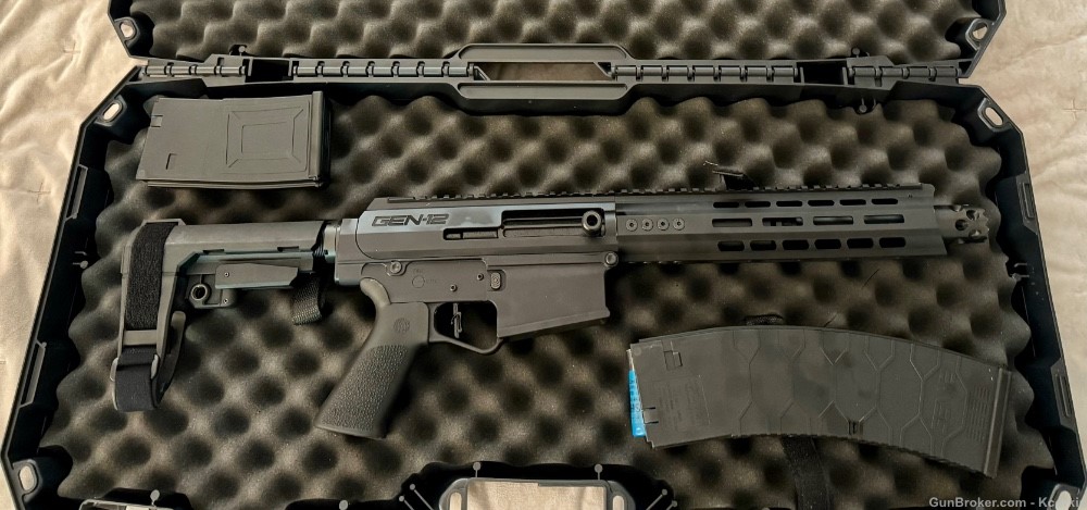 Genesis Arms - GEN-12 - Semi-Auto Shotgun - 12GA - 10.5” Bbl, NEW NBS-img-0