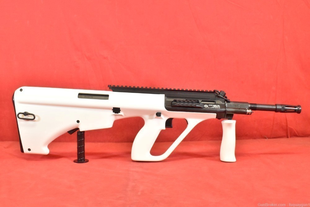 Steyr AUG A3 M1 NATO Mag 5.56 16" 30rd White AUGM1WHINATOEXT AUG-AUG-img-2