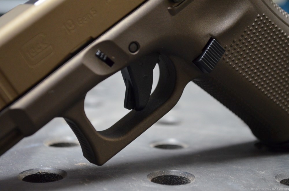 Glock 19 Gen 5 MOS X-Werks M Bronze Ameriglo NS Trijicon RMR Perf Trigger-img-3
