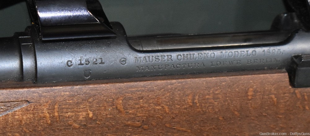 Loewe Model 1895 Mauser Rifle 7x57 Chilean-img-8