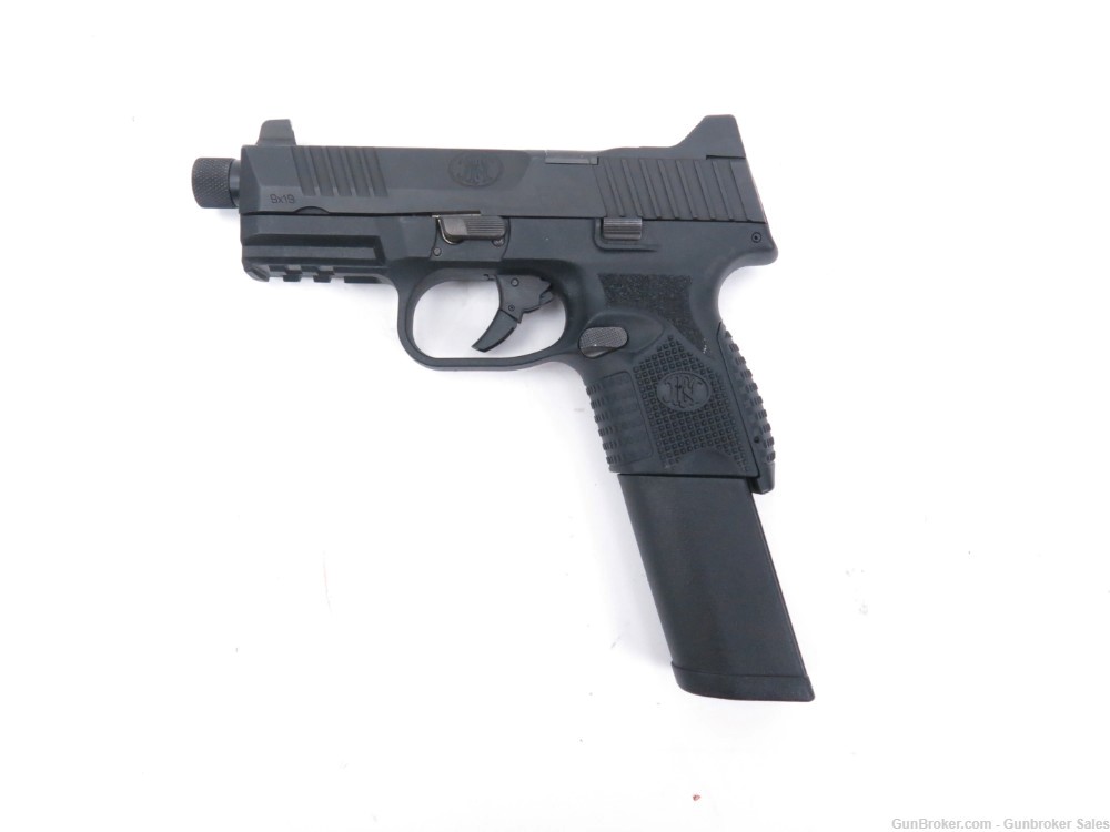 FN 509 Tactical 9mm 4.4" Semi-Automatic Pistol w/ Magazine & Soft Case-img-0